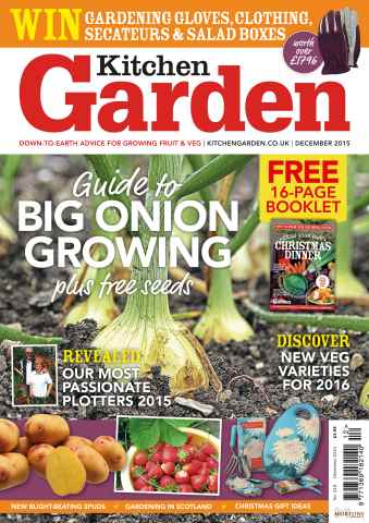 Kitchen Garden Magazine issue December 2015