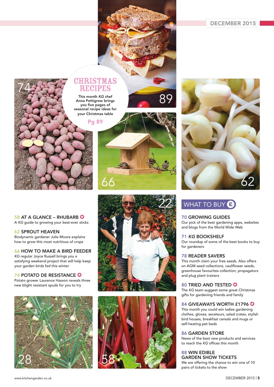 Kitchen Garden Magazine Preview Pages
