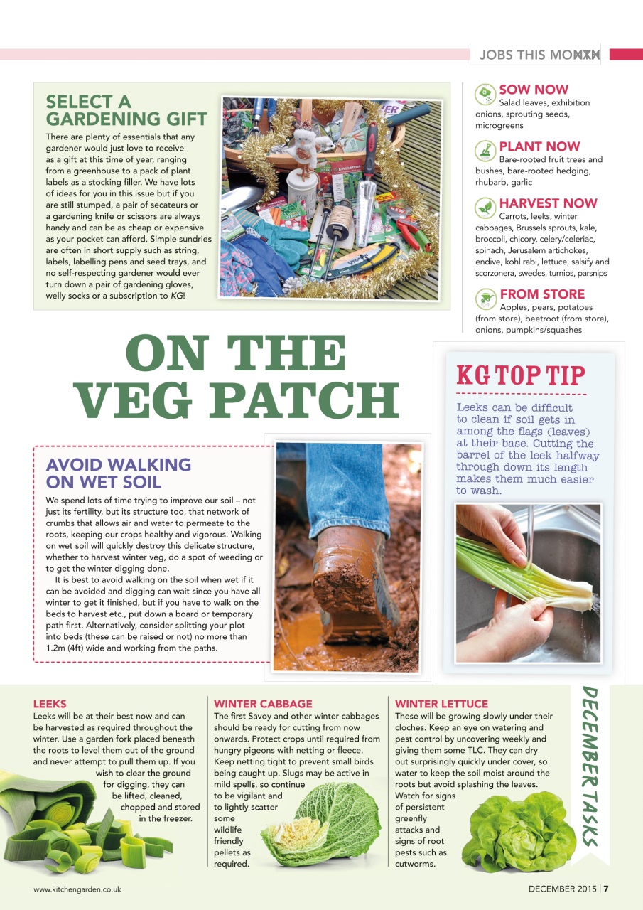 Kitchen Garden Magazine Preview Pages