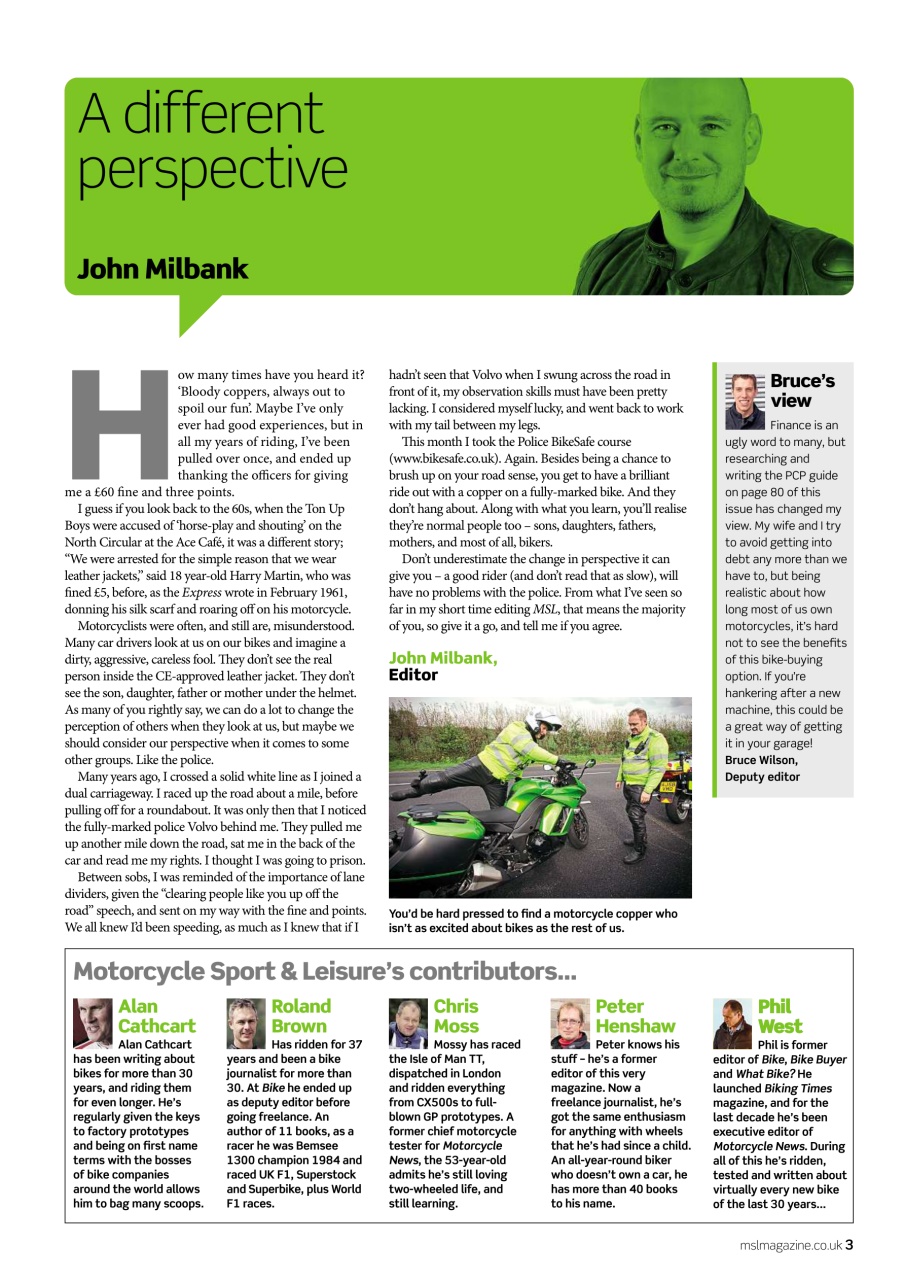 Motorcycle Sport & Leisure Preview Pages