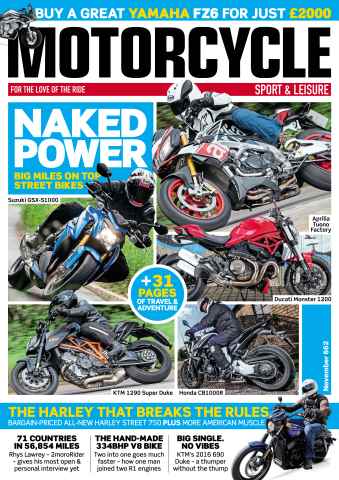 Motorcycle Sport & Leisure issue November 2015