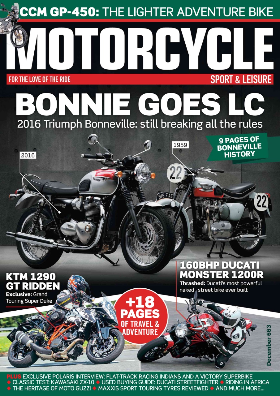 Motorcycle Sport & Leisure Preview Pages