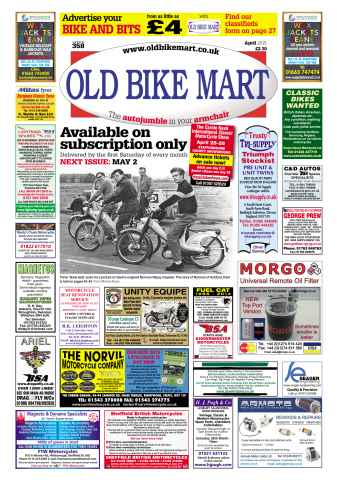 Old Bike Mart issue April 2015