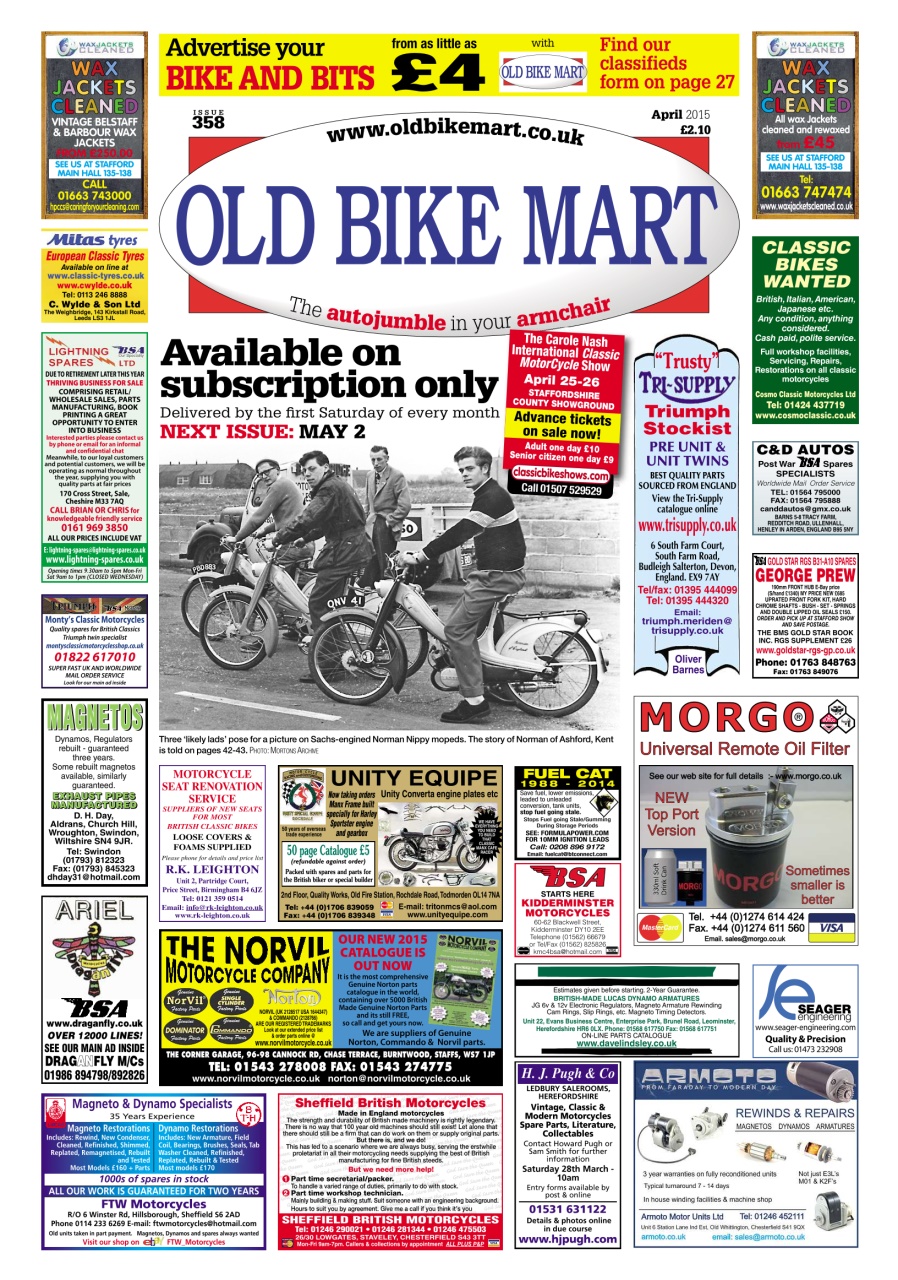 Old Bike Mart Preview Pages