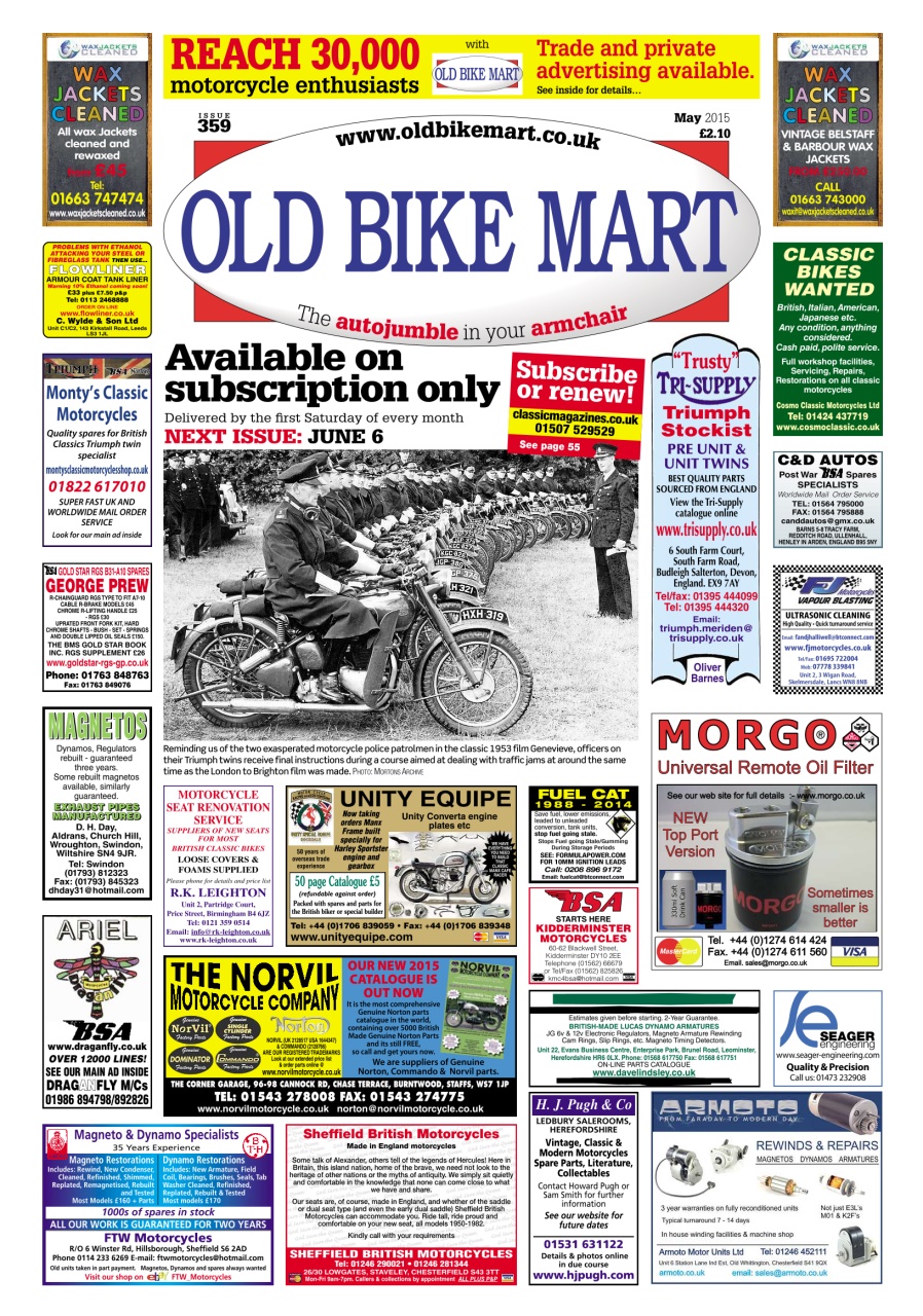Old Bike Mart Preview Pages