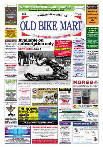 Old Bike Mart issue June 2015