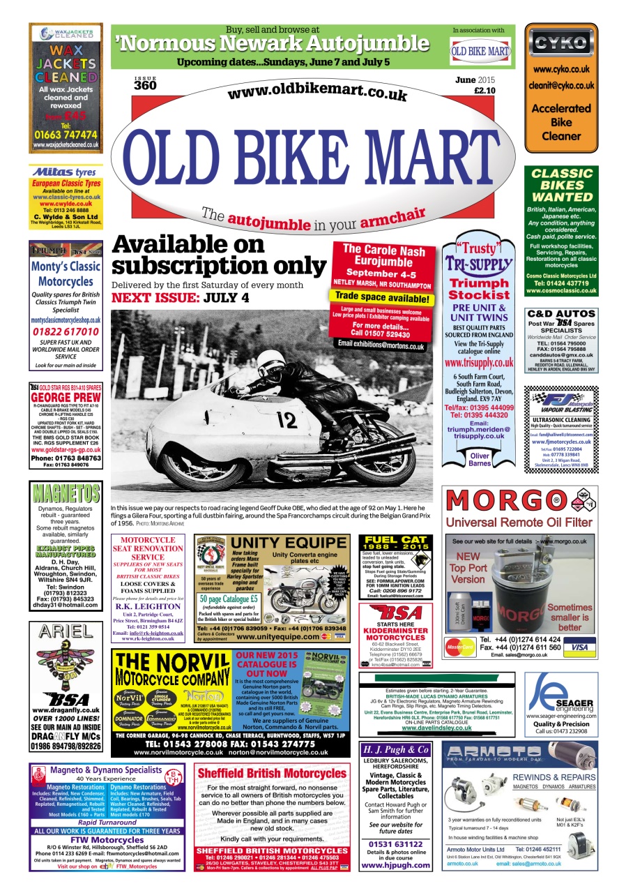 Old Bike Mart Preview Pages