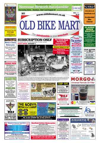 Old Bike Mart issue July 2015
