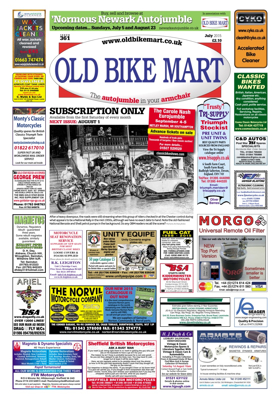Old Bike Mart Preview Pages
