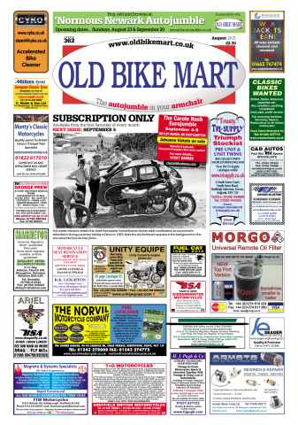 Old Bike Mart issue August 2015