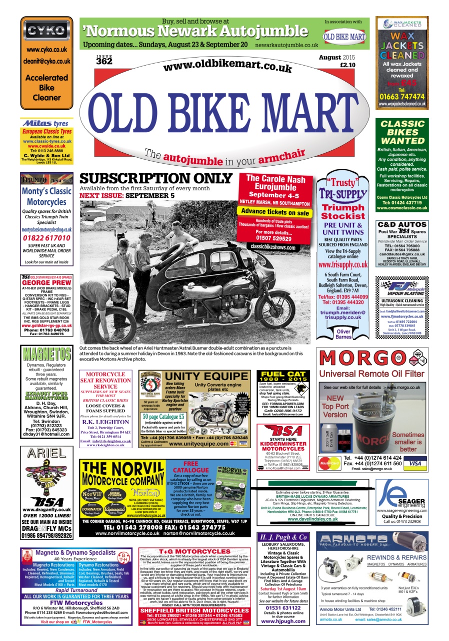 Old Bike Mart Preview Pages