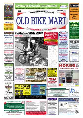 Old Bike Mart issue September 2015