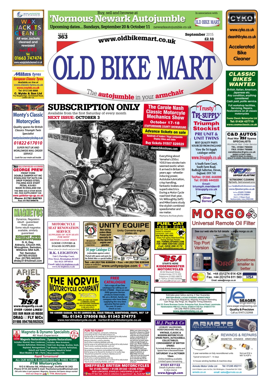 Old Bike Mart Preview Pages