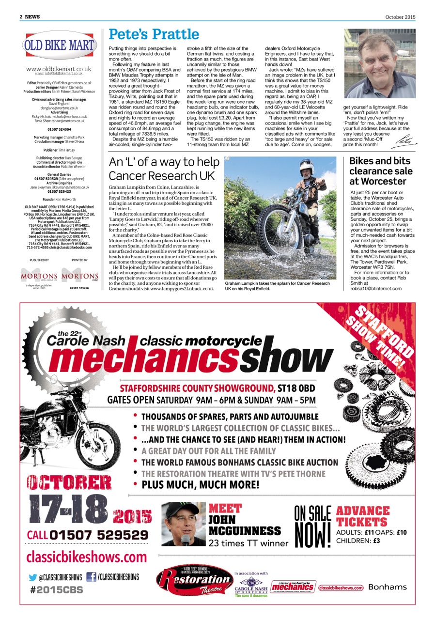 Old Bike Mart Preview Pages