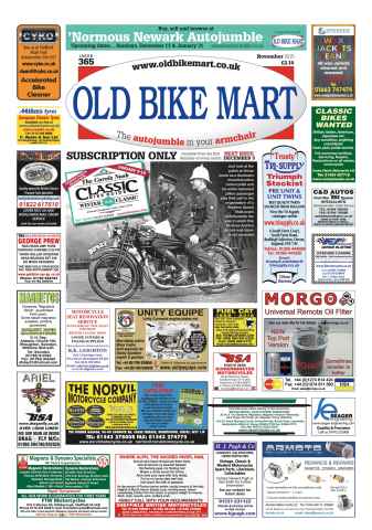 Old Bike Mart issue November 2015