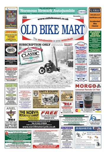 Old Bike Mart issue 