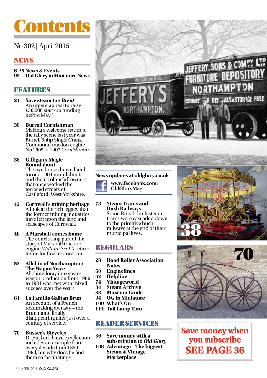 Old Glory Magazine Preview Pages