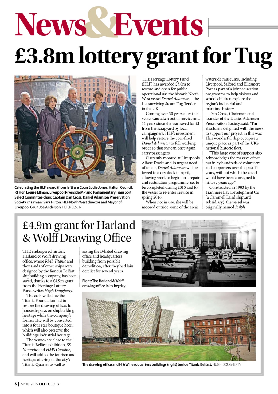 Old Glory Magazine Preview Pages