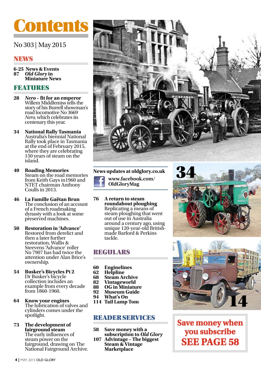 Old Glory Magazine Preview Pages