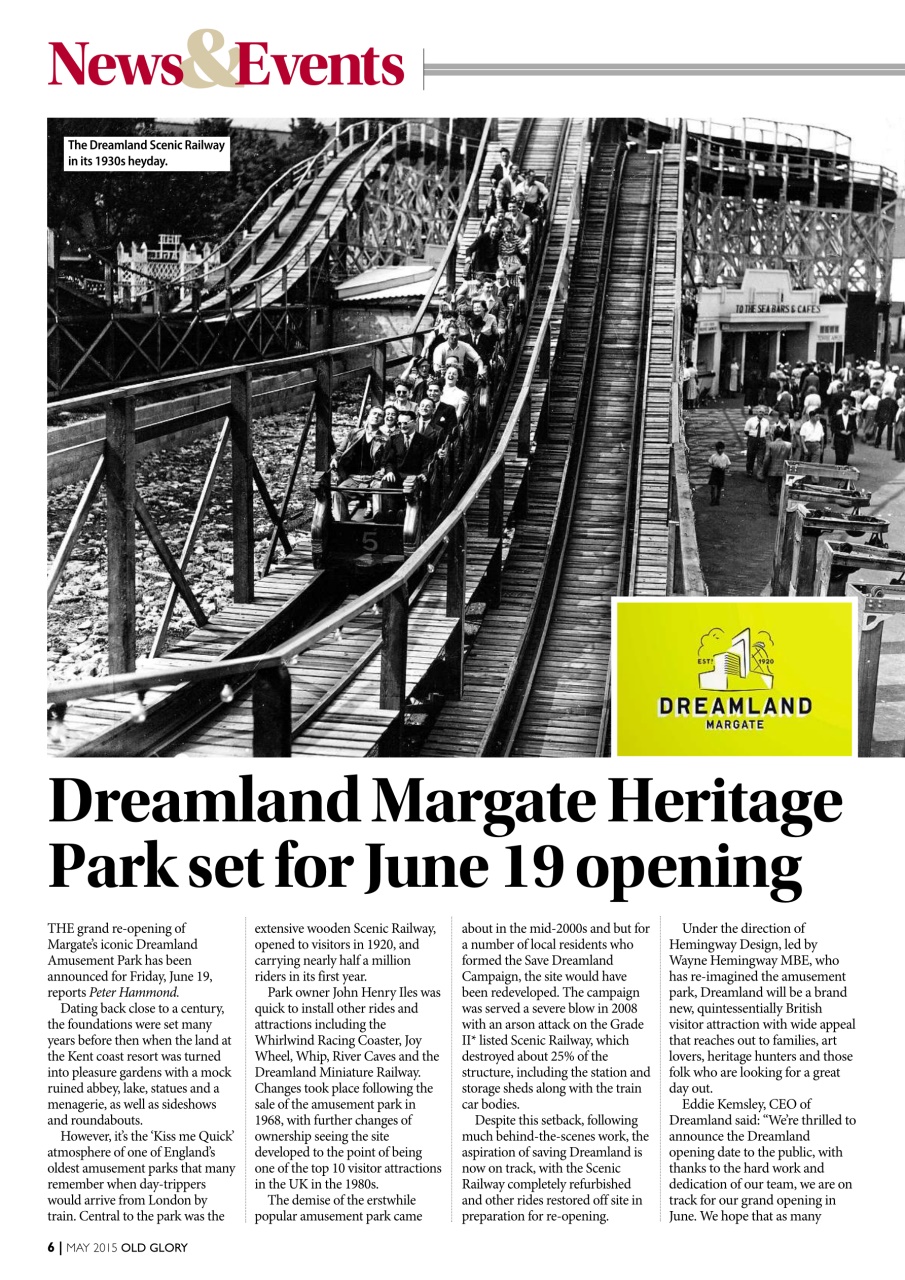 Old Glory Magazine Preview Pages