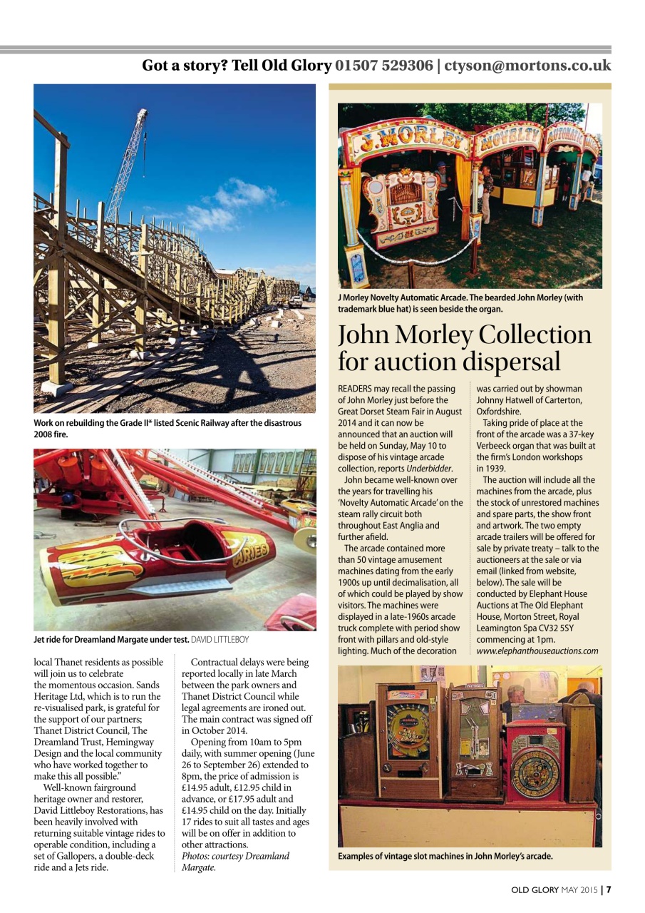 Old Glory Magazine Preview Pages