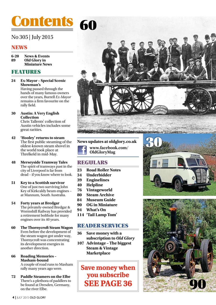 Old Glory Magazine Preview Pages