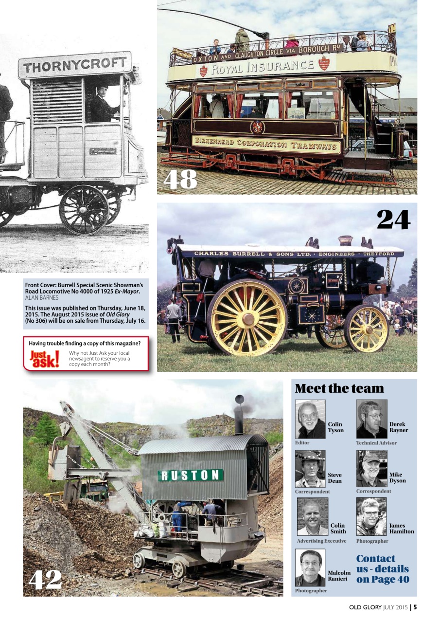 Old Glory Magazine Preview Pages