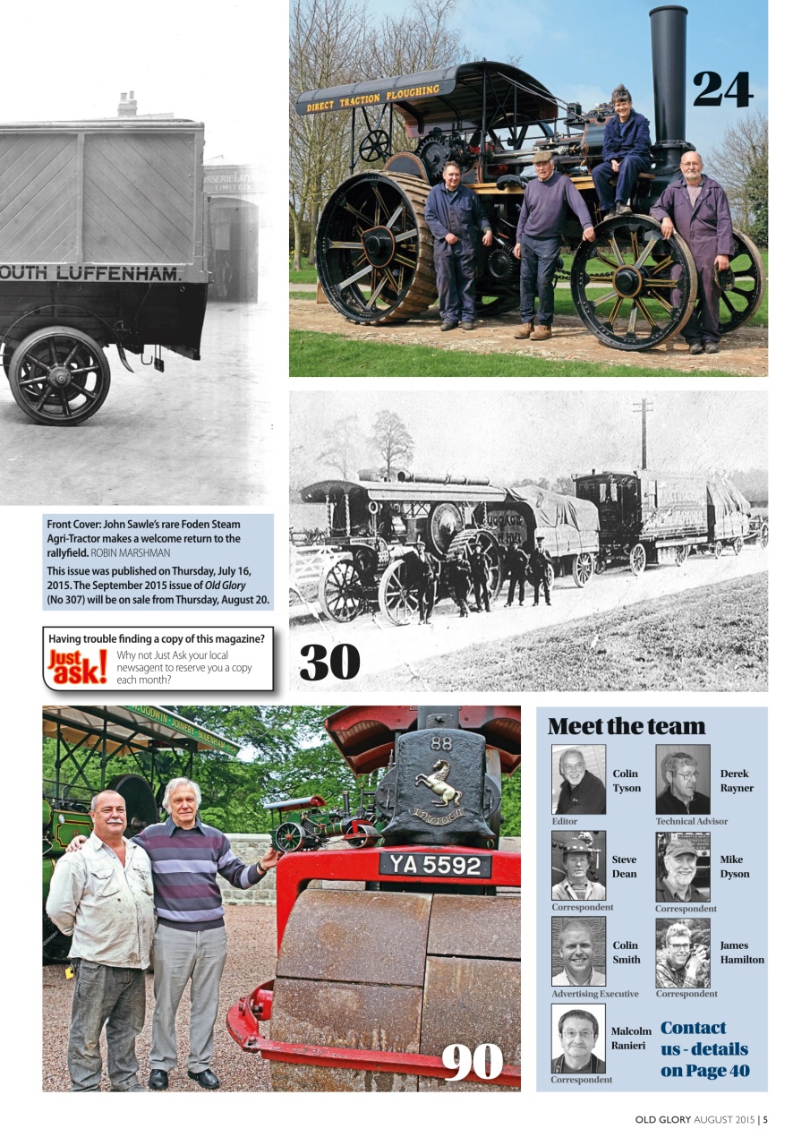 Old Glory Magazine Preview Pages