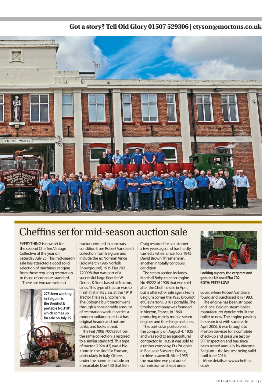 Old Glory Magazine Preview Pages