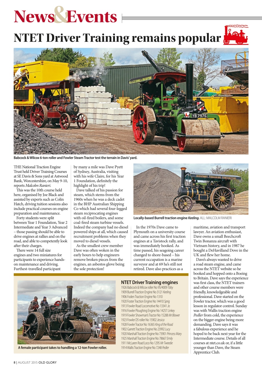 Old Glory Magazine Preview Pages