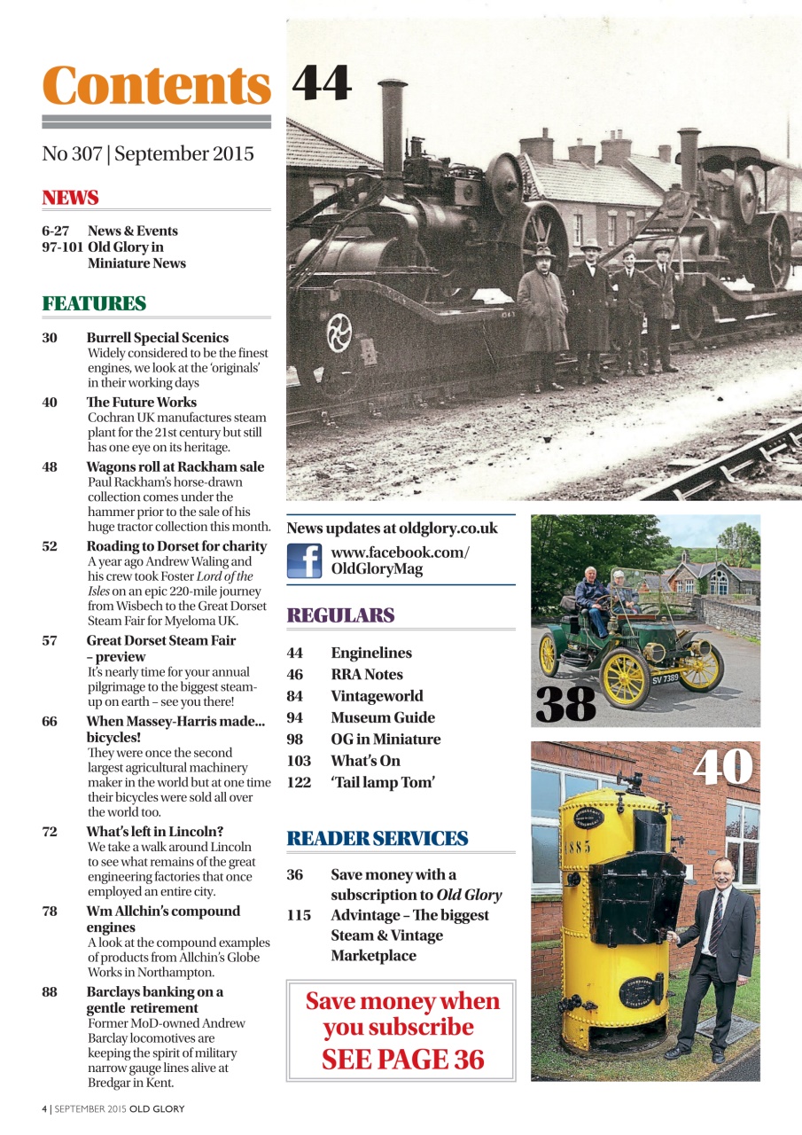 Old Glory Magazine Preview Pages