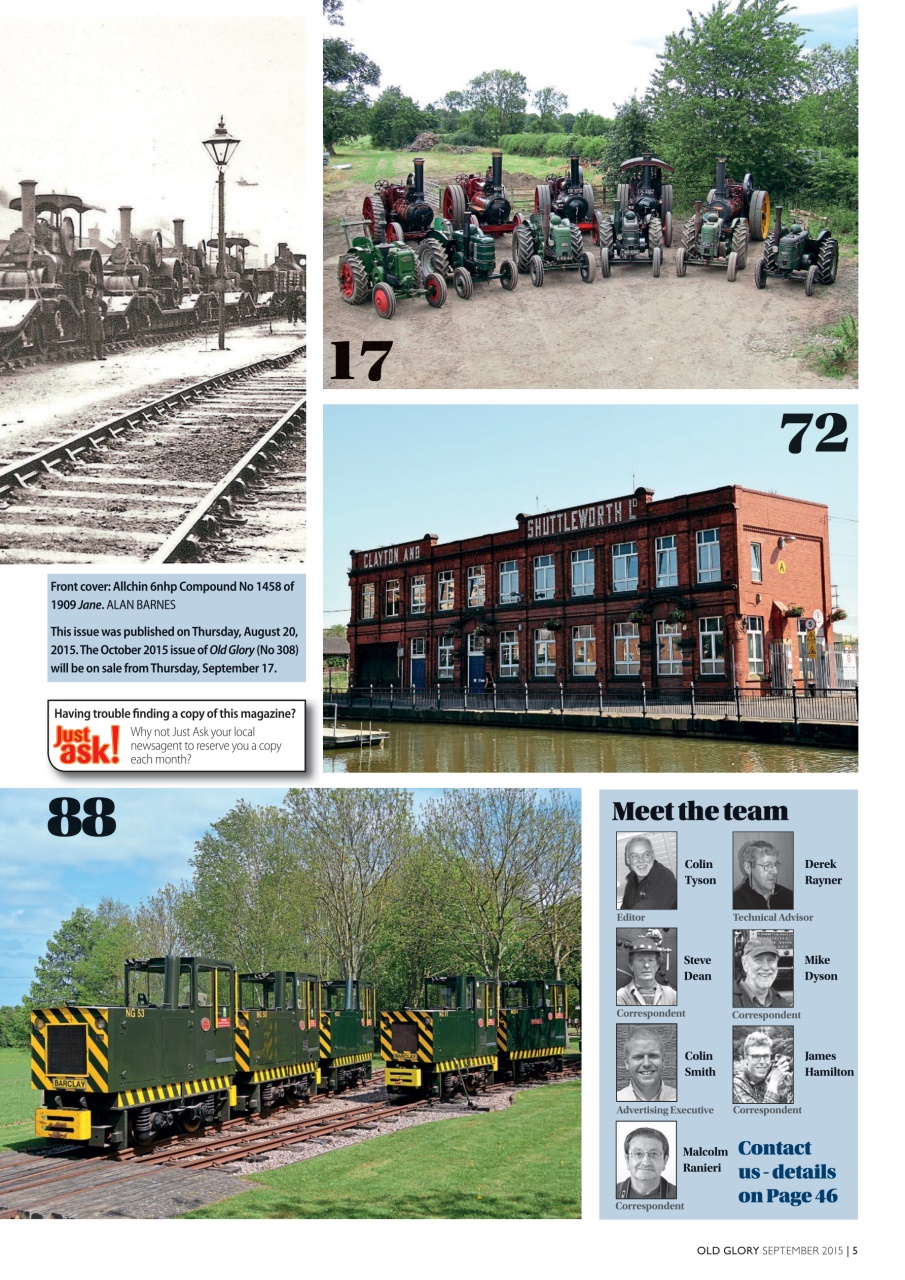 Old Glory Magazine Preview Pages