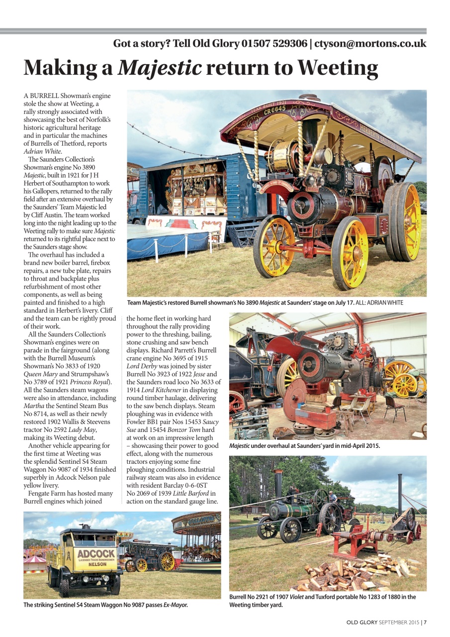 Old Glory Magazine Preview Pages