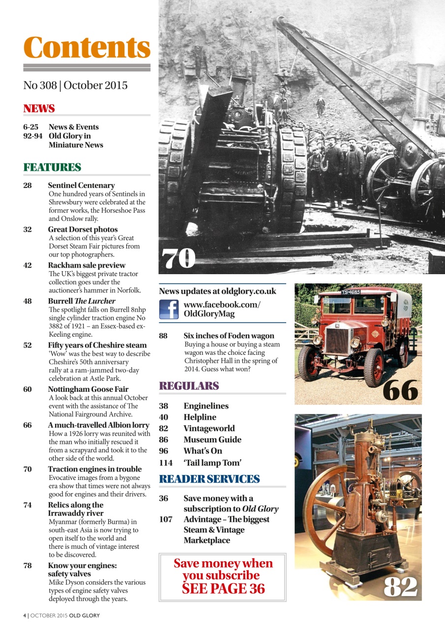 Old Glory Magazine Preview Pages