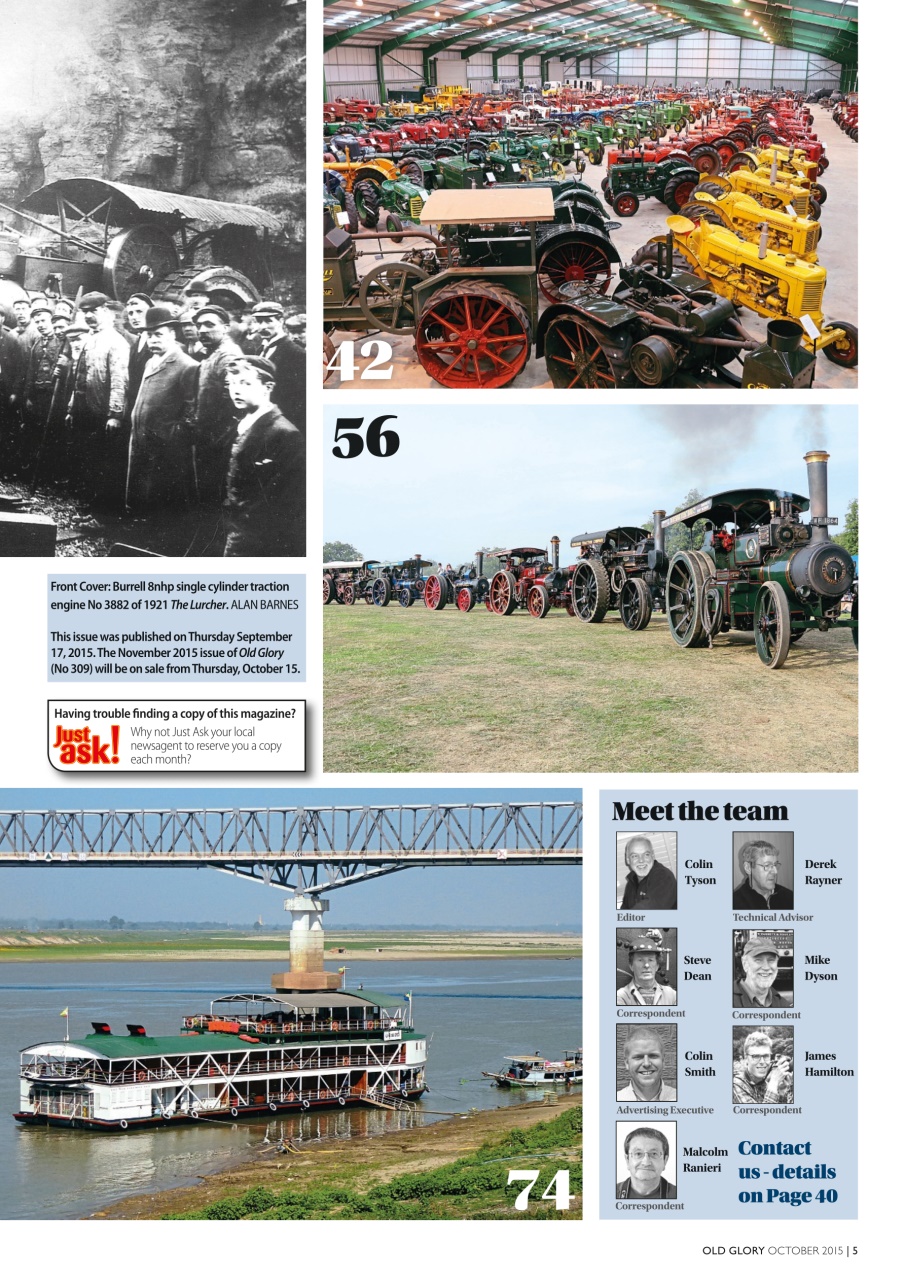 Old Glory Magazine Preview Pages