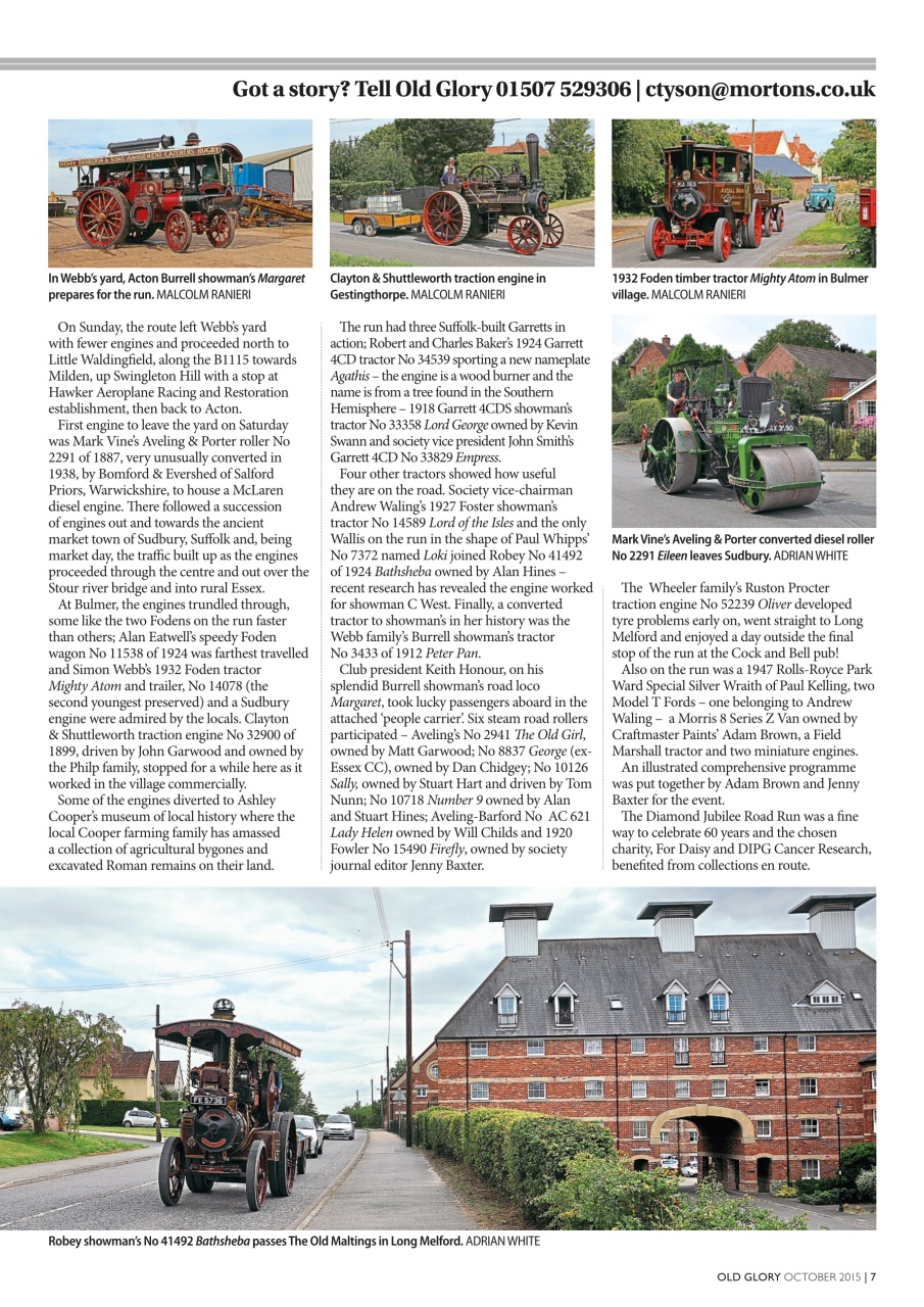 Old Glory Magazine Preview Pages