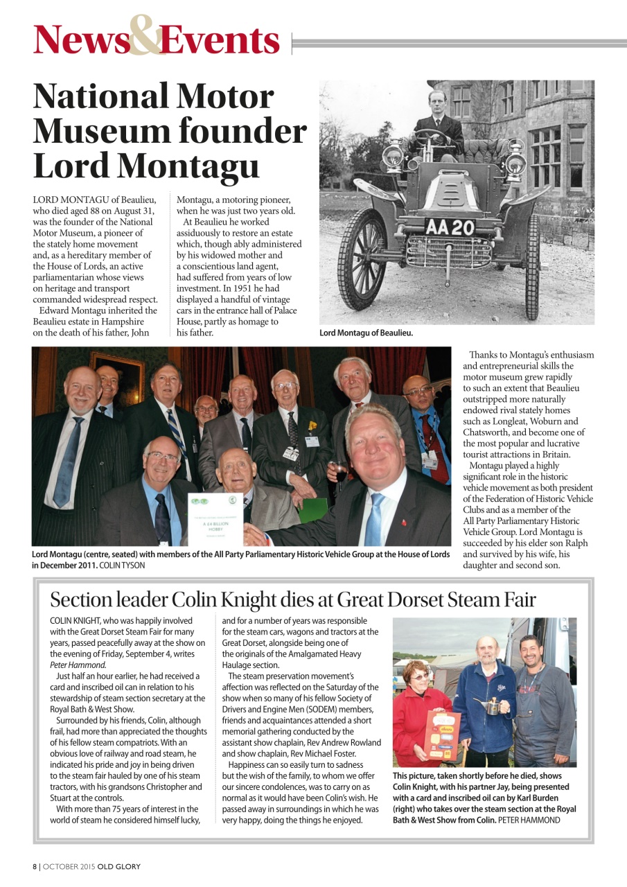 Old Glory Magazine Preview Pages