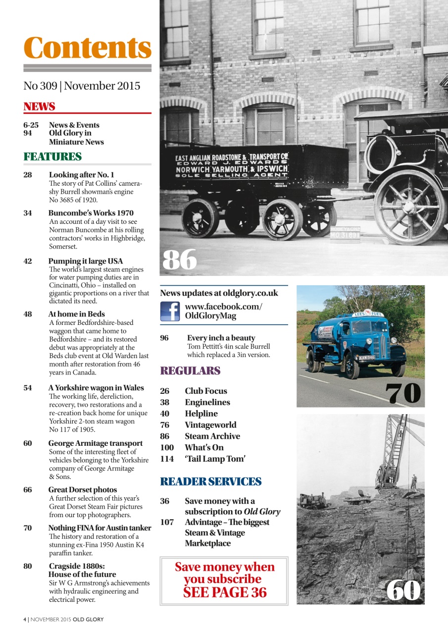 Old Glory Magazine Preview Pages