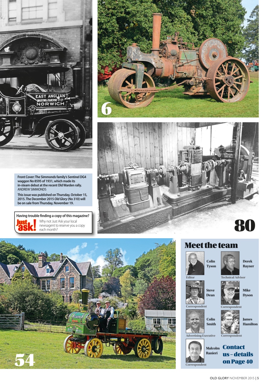 Old Glory Magazine Preview Pages