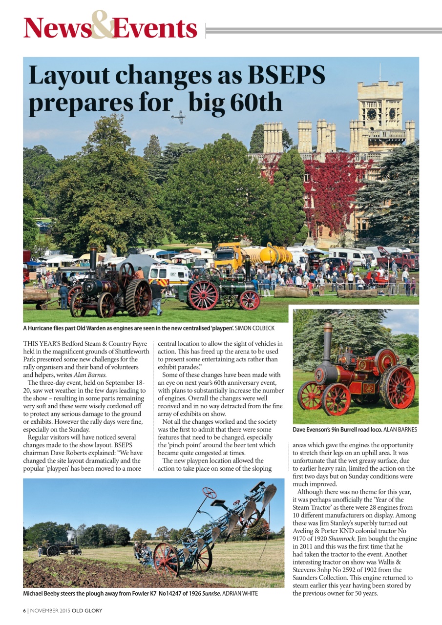 Old Glory Magazine Preview Pages