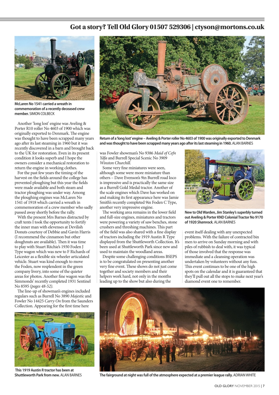 Old Glory Magazine Preview Pages