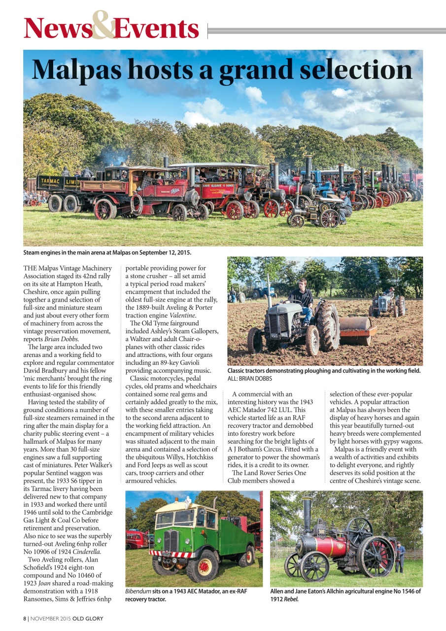 Old Glory Magazine Preview Pages