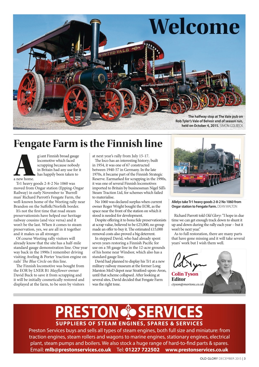 Old Glory Magazine Preview Pages