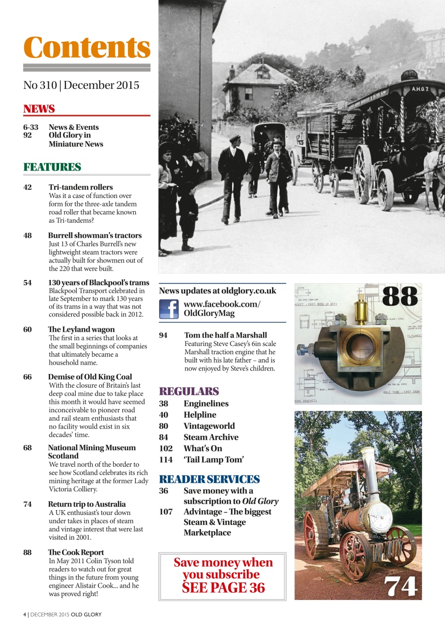 Old Glory Magazine Preview Pages