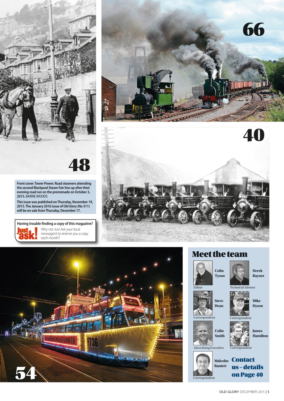 Old Glory Magazine Preview Pages