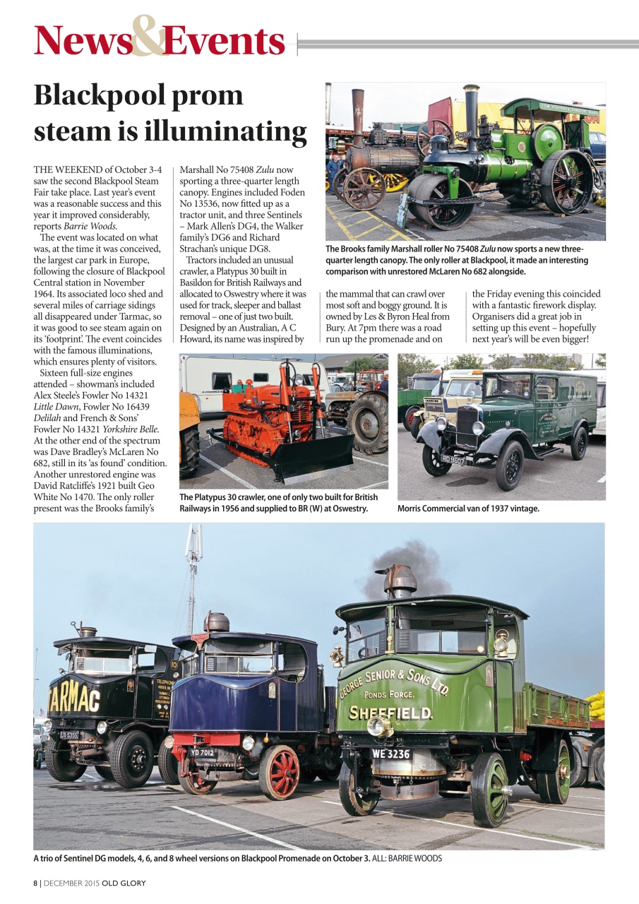 Old Glory Magazine Preview Pages