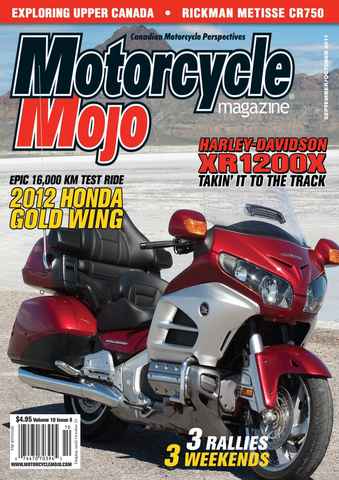 Motorcycle Mojo issue September October 2011
