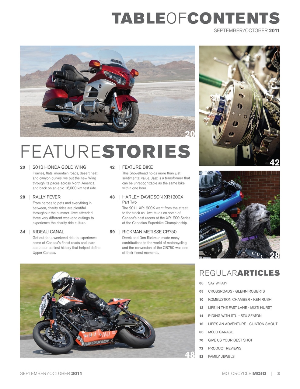 Motorcycle Mojo Preview Pages