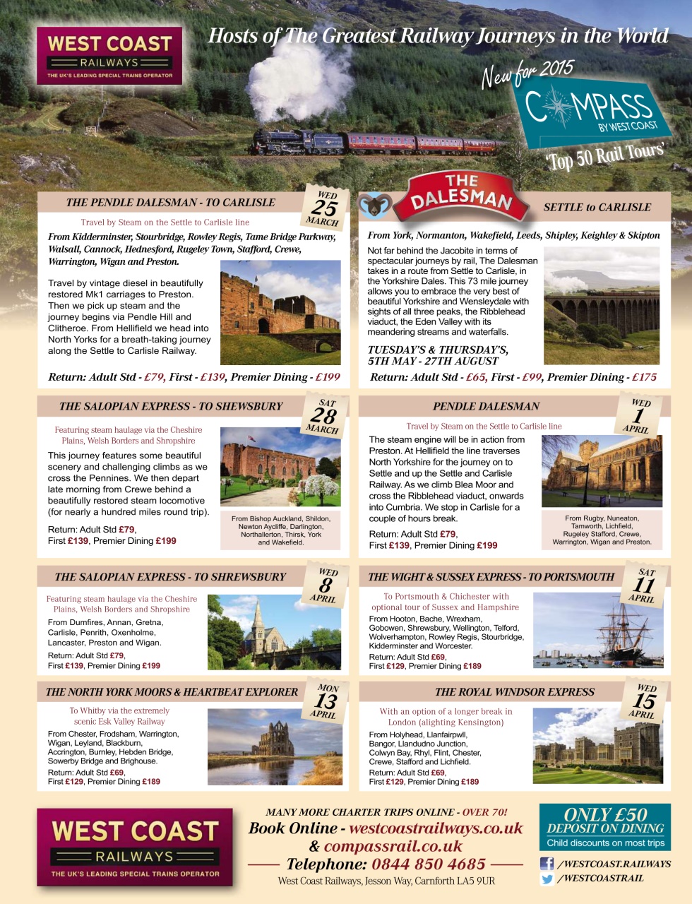 Rail Express Preview Pages