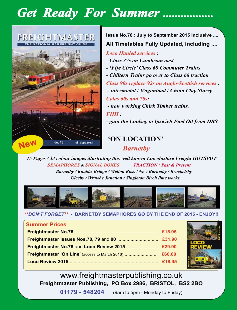 Rail Express Preview Pages